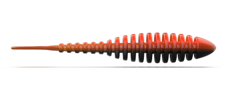 Troutbite Lucky Leech 55mm Schwarz/Orange