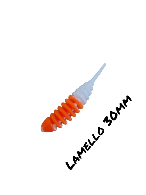 Trout Rocker Lamello 30mm Orange/Weiß
