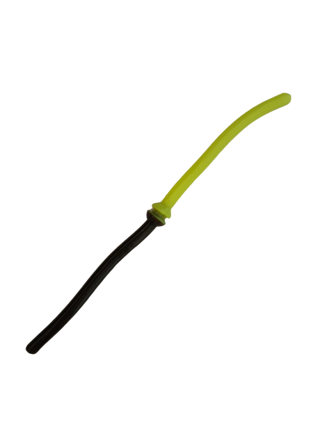 Trout Rocker Noodle 90mm Motoroil/Gelb