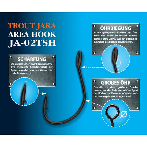 Trout Jara Area Hooks JA-02TSH #6