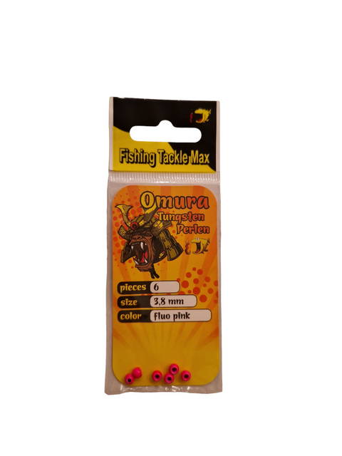 FTM Omura Tungsten Perlen 3,8mm